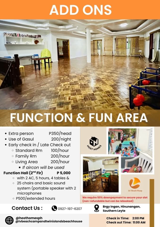 Twin Islands Function Hall Second Floor
